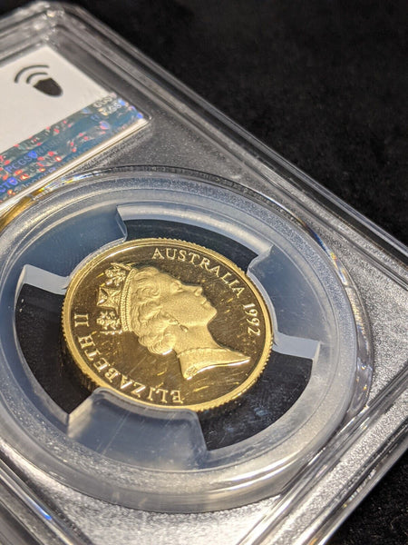 1992 Proof One Dollar $1 Olympics Australia PCGS PR69DCAM FDC UNC #3069
