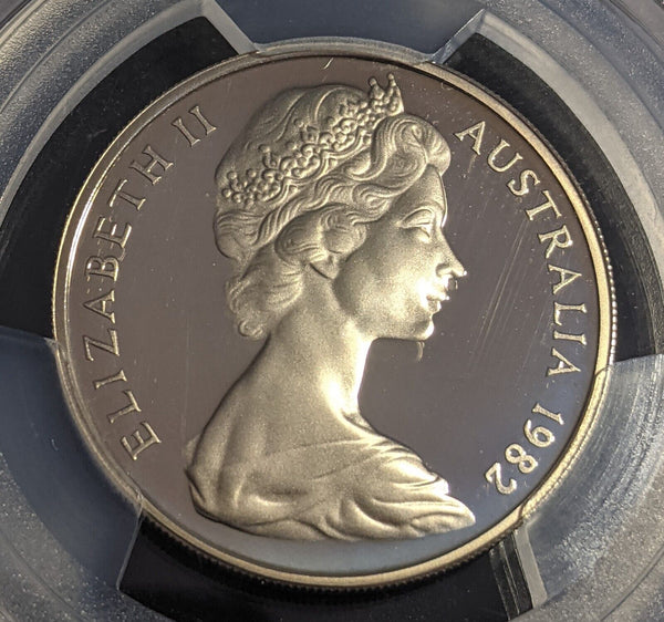 1982 Proof Twenty Cent 20c Australia PCGS PR69DCAM FDC UNC #3076
