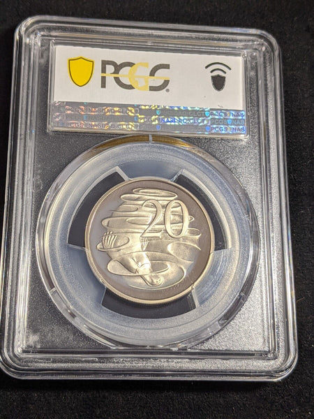 1982 Proof Twenty Cent 20c Australia PCGS PR69DCAM FDC UNC #3076