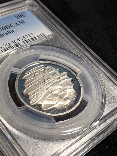 2022 Proof Twenty Cent 20c Australia PCGS PR70DCAM FDC UNC #3080