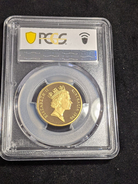 1996 Proof One Dollar $1 Parkes Australia PCGS PR69DCAM FDC UNC #3093