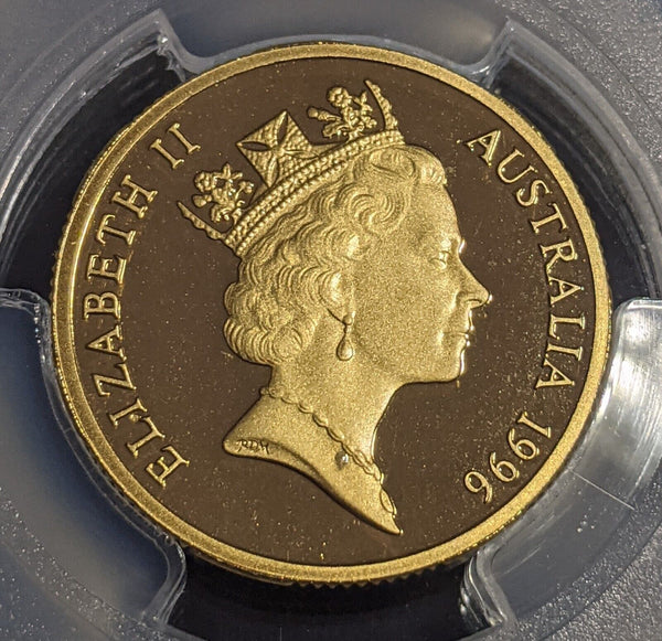 1996 Proof One Dollar $1 Parkes Australia PCGS PR69DCAM FDC UNC #3093