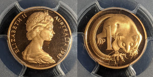 1981 Proof One Cent 1c PCGS PR68DCAM FDC UNC #3114