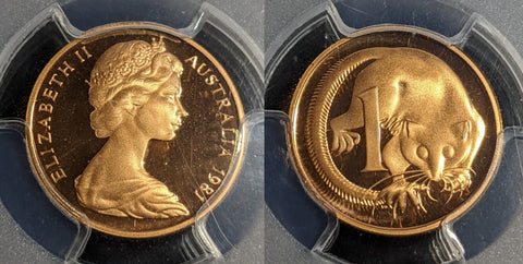 1981 Proof One Cent 1c PCGS PR68DCAM FDC UNC #3114
