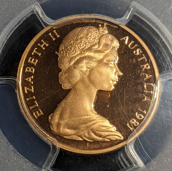 1981 Proof One Cent 1c PCGS PR68DCAM FDC UNC #3114