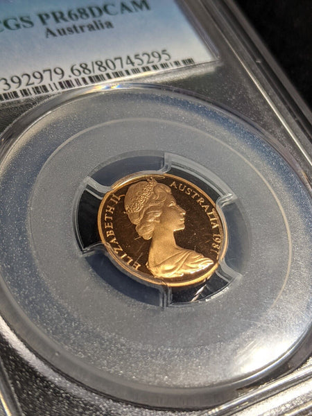 1981 Proof One Cent 1c PCGS PR68DCAM FDC UNC #3114
