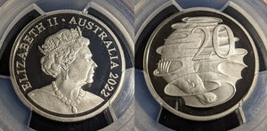 2022 Proof Twenty Cent 20c Australia PCGS PR70DCAM FDC UNC #3122