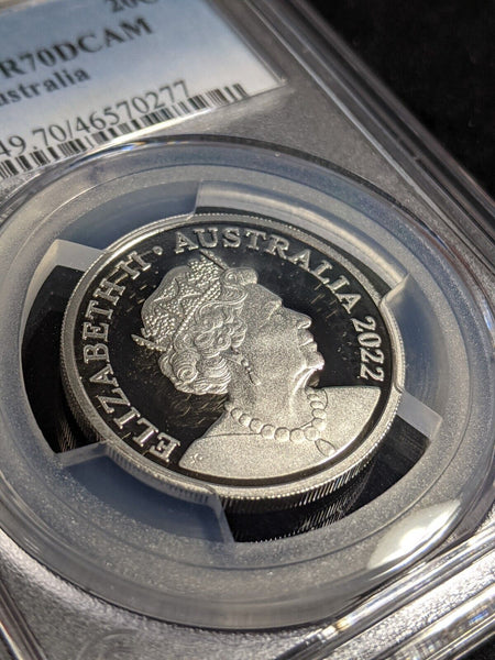 2022 Proof Twenty Cent 20c Australia PCGS PR70DCAM FDC UNC #3122