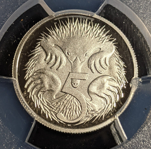 2022 Proof Five Cent 5c Australia PCGS PR70DCAM FDC UNC #3123