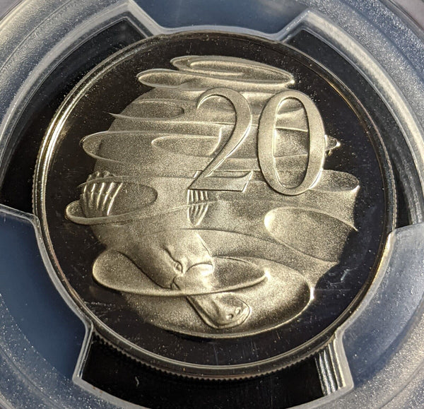 1977 Proof Twenty Cent 20c Australia PCGS PR69DCAM FDC UNC #3126