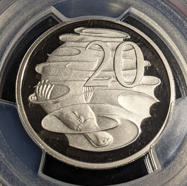 2023 Proof Twenty Cent 20c Australia PCGS PR70DCAM FDC UNC #3139