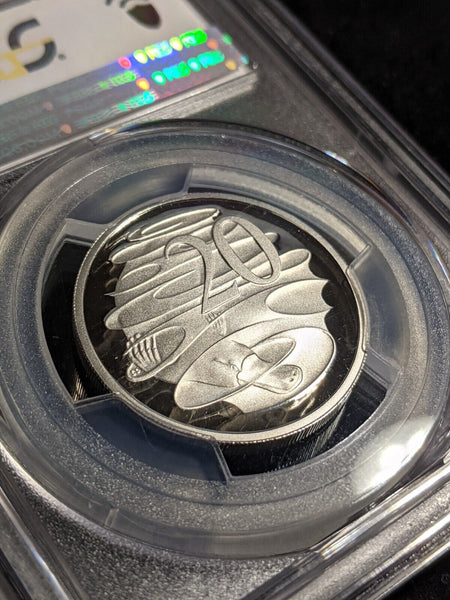 2023 Proof Twenty Cent 20c Australia PCGS PR70DCAM FDC UNC #3139