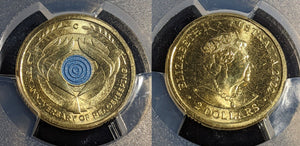 2022 C Two Dollar $2 Peacekeeping Australia PCGS MS67 FDC GEM UNC #3136
