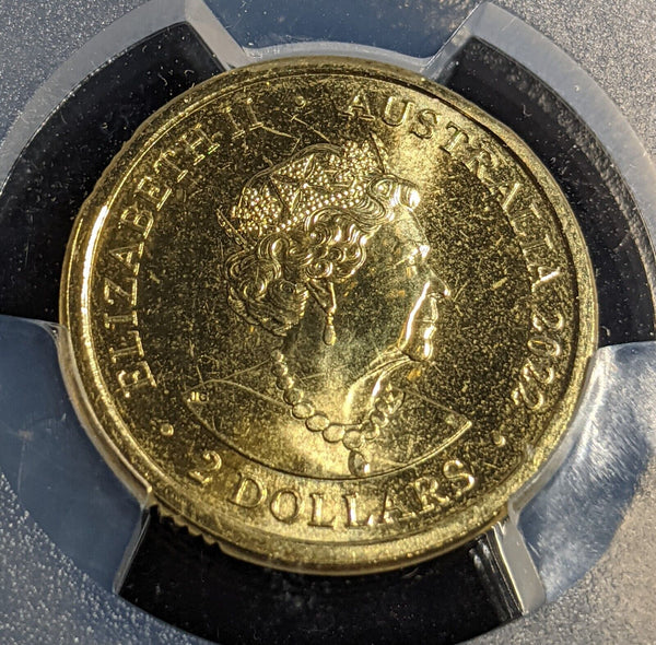 2022 C Two Dollar $2 Peacekeeping Australia PCGS MS67 FDC GEM UNC #3136