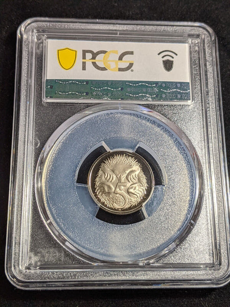 1970 Proof Five Cent 5c Australia PCGS PR69DCAM FDC UNC #3144