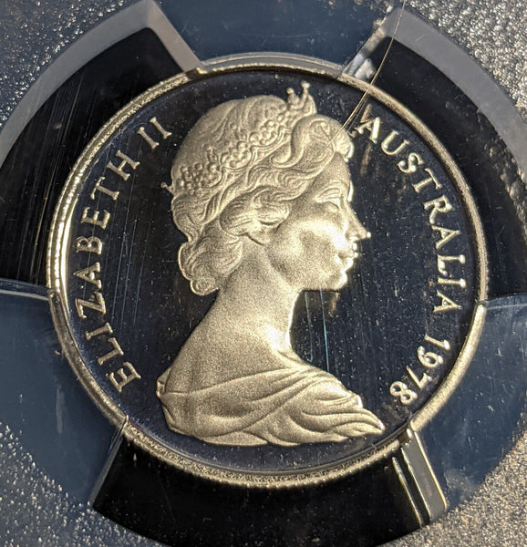 1978 Proof Five Cent 5c Australia PCGS PR69DCAM FDC UNC #3143