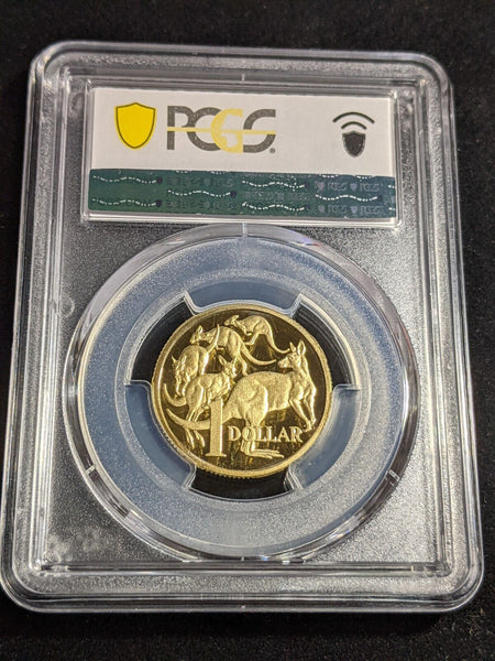 2022 Proof One Dollar $1 Australia PCGS PR69DCAM FDC UNC #3142