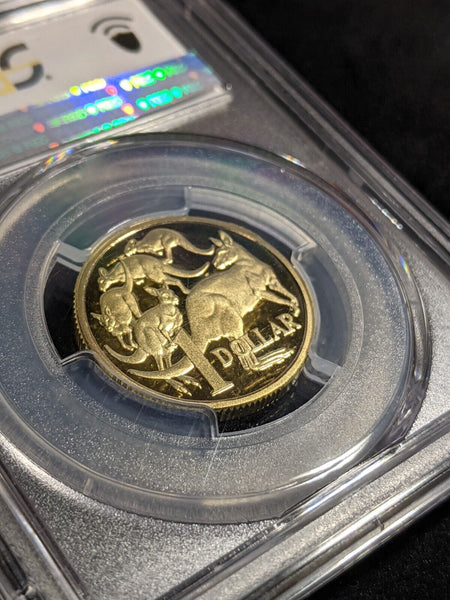 2022 Proof One Dollar $1 Australia PCGS PR69DCAM FDC UNC #3142