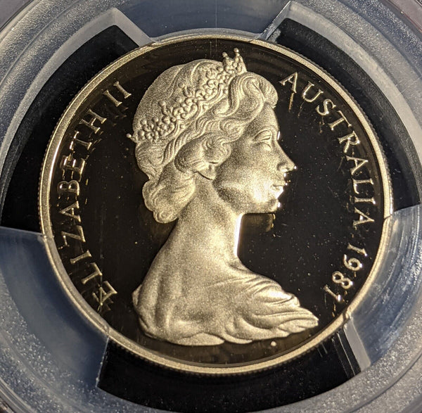 1981 Proof Twenty Cent 20c Australia PCGS PR70DCAM FDC UNC #3150