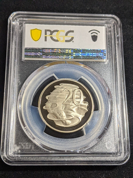 1981 Proof Twenty Cent 20c Australia PCGS PR70DCAM FDC UNC #3150