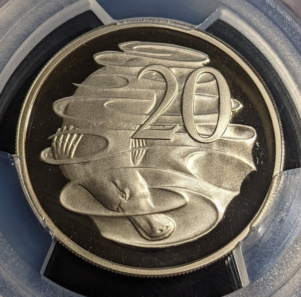 1981 Proof Twenty Cent 20c Australia PCGS PR70DCAM FDC UNC #3150