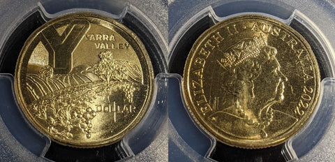 2022 One Dollar $1 Y - Yarra Vally GACH Australia PCGS MS67 FDC GEM UNC #3149