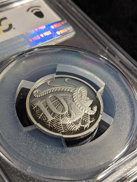 2005 Proof Ten Cent 10c Australia PCGS PR70DCAM FDC UNC #3156