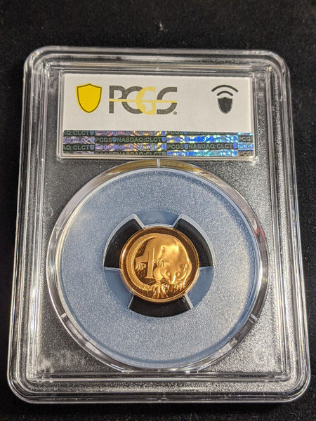 1978 Proof One Cent 1c Australia PCGS PR70DCAM FDC UNC #3157