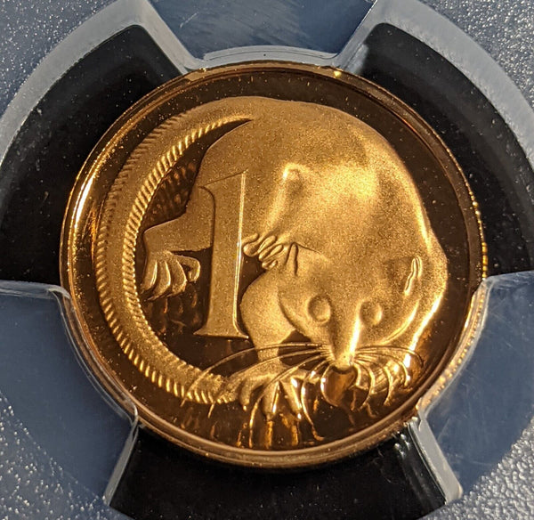 1978 Proof One Cent 1c Australia PCGS PR70DCAM FDC UNC #3157
