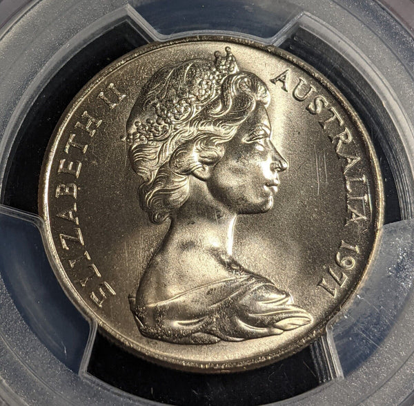 1971 Twenty Cent 20c Australia PCGS MS67 FDC GEM UNC #3161