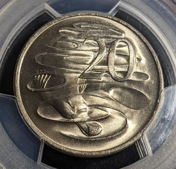 1971 Twenty Cent 20c Australia PCGS MS67 FDC GEM UNC #3161