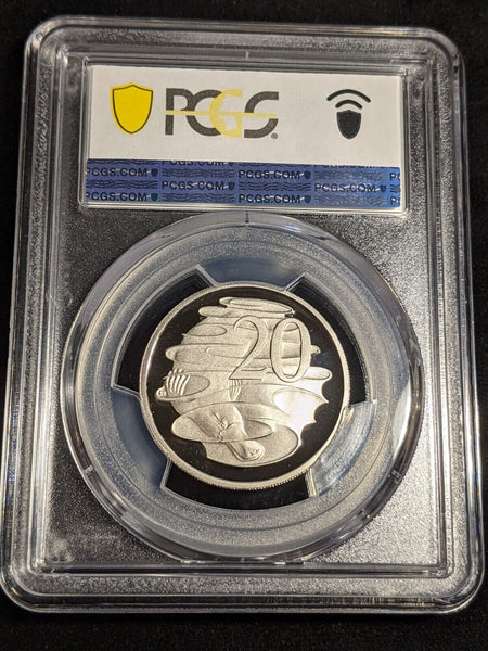 2022 Proof Twenty Cent 20c Australia PCGS PR70DCAM FDC UNC #3167