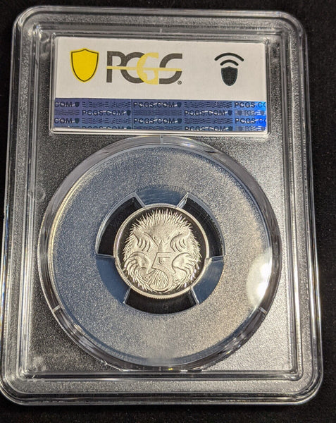 2022 Proof Five Cent 5c Australia PCGS PR70DCAM FDC UNC #3176