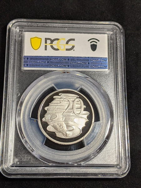 2022 Proof Twenty Cent 20c Australia PCGS PR70DCAM FDC UNC #3170