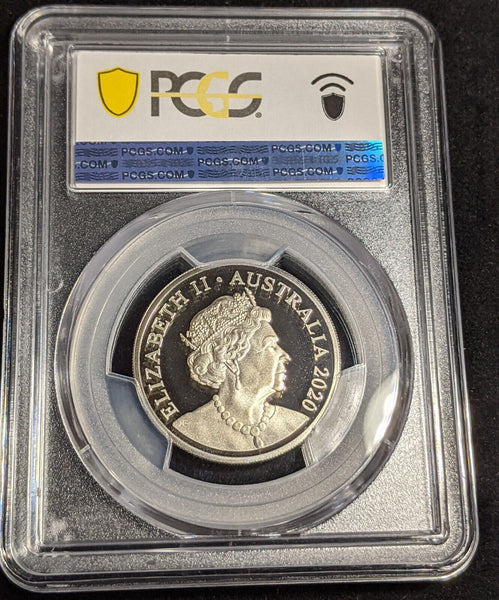2020 Proof Twenty Cent 20c Australia PCGS PR70DCAM FDC UNC #3175