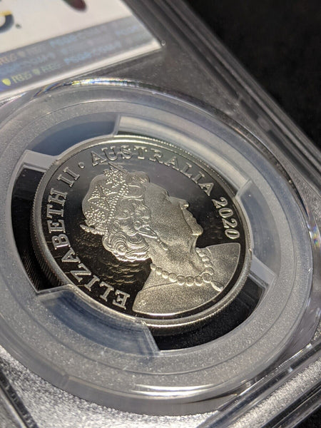 2020 Proof Twenty Cent 20c Australia PCGS PR70DCAM FDC UNC #3175