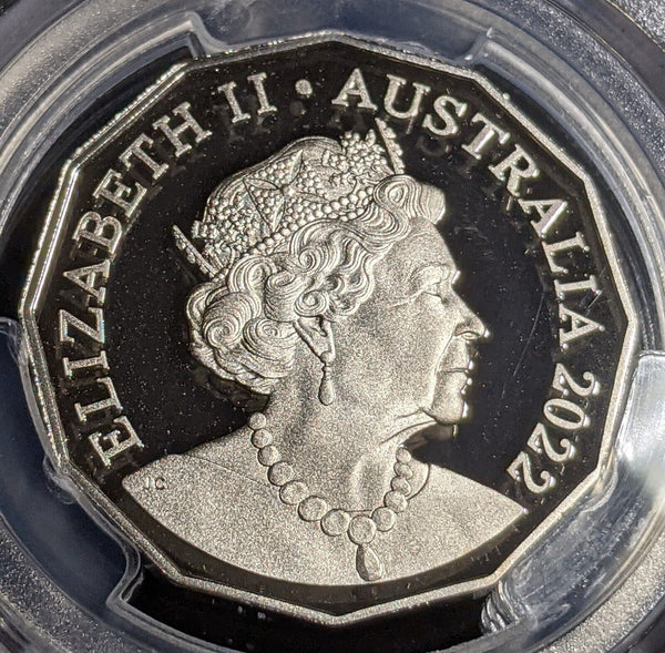 2022 Proof Fifty Cent 50c Plush Toy Australia PCGS PR69DCAM FDC UNC #3178