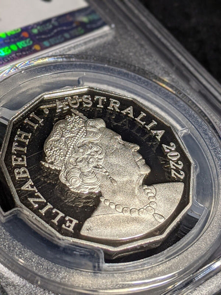 2022 Proof Fifty Cent 50c Plush Toy Australia PCGS PR69DCAM FDC UNC #3178