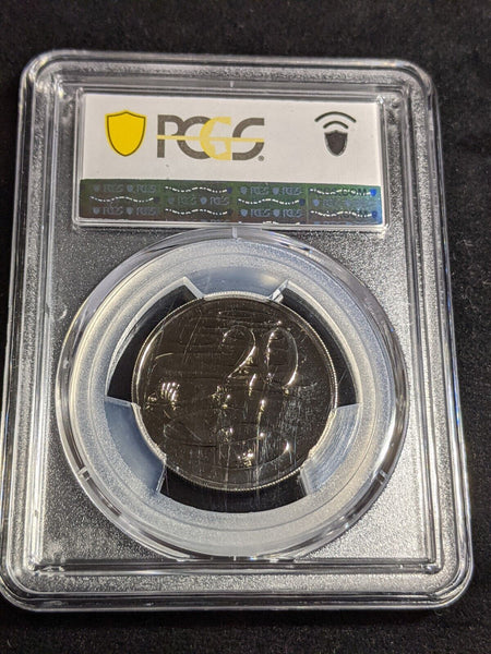 2009 Twenty Cent 20c Australia PCGS MS69 FDC GEM UNC #3193