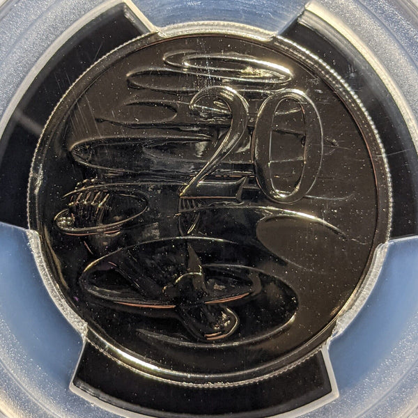 2009 Twenty Cent 20c Australia PCGS MS69 FDC GEM UNC #3193