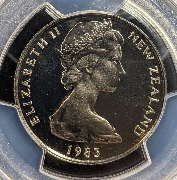 New Zealand 1983 Proof Twenty Cent 20c PCGS PR69CAM FDC UNC #3209