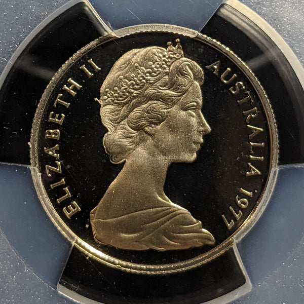 1977 Proof Five Cent 5c Australia PCGS PR69DCAM FDC UNC #3215