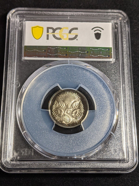 1977 Proof Five Cent 5c Australia PCGS PR69DCAM FDC UNC #3215