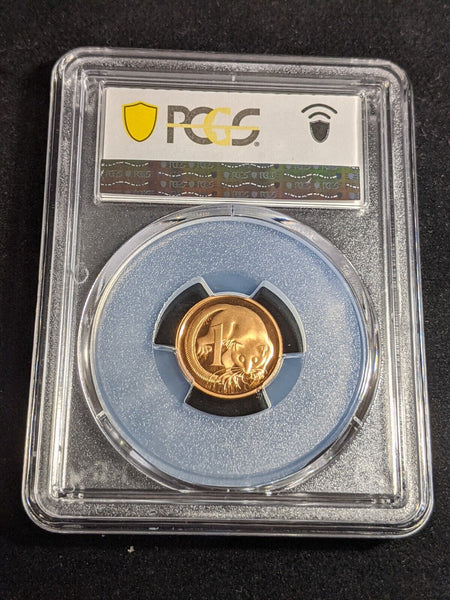 1988 Proof One Cent 1c Australia PCGS PR69DCAM FDC UNC #3220