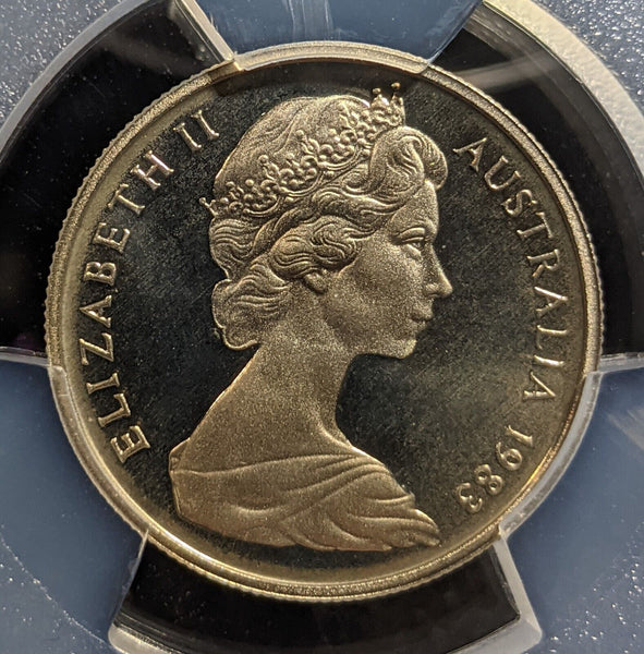 1983 Proof Five Cent 5c Australia PCGS PR68DCAM FDC UNC #3226
