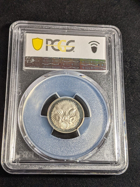 1981 Proof Five Cent 5c Australia PCGS PR69DCAM FDC UNC #3230