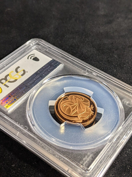 1989 Proof Two Cent 2c Australia PCGS PR69DCAM FDC UNC #3232