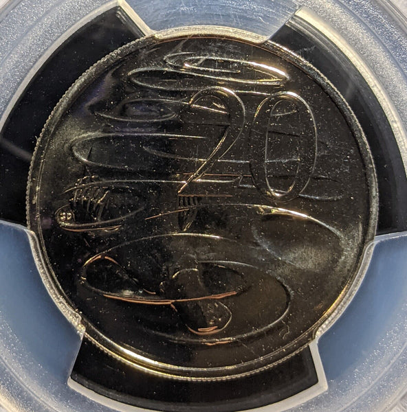 2009 Twenty Cent 20c Australia PCGS MS67 FDC GEM UNC #3236