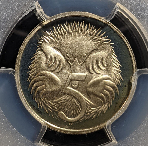 1981 Proof Five Cent 5c Australia PCGS PR69DCAM FDC UNC #3238