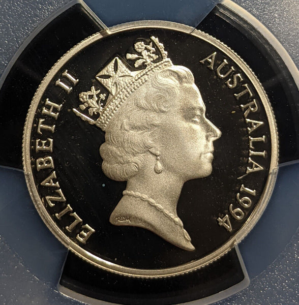 1994 Proof Ten Cent 10c Australia PCGS PR69DCAM FDC UNC #3245